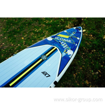 2023 iCOME R7 new design fishing boards ready to ship RACING stand up paddle inflatable
